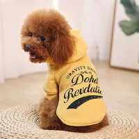 2020 Wholesale New Design Winter Fashion Thick Warm Dog Clothes Pet Accessories