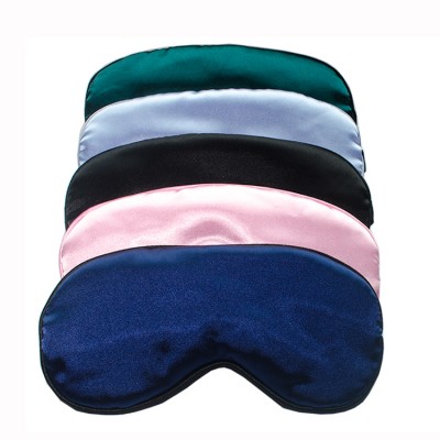 Natural Silk Sleep Blindfold For Professionally Travelling Camping Sleeping